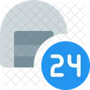 Storage Hours 24 Hours Service Support Icon