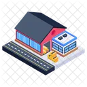 Depot Storehouse Warehouse Icon