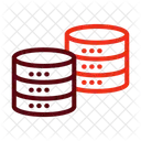 Storage Data Cloud Icon