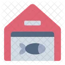 Storage Fish Warehouse Icon