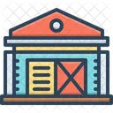Storage Warehouse Godown Icon