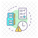 Storage limitation  Icon