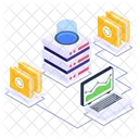 Data Storage Storage Network Files Storage Icon
