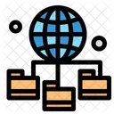 Storage Network  Icon
