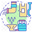 Urban Stormwater Storage Icon