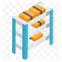 Storage Rack Shelving Icon