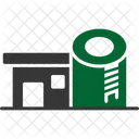 Storage Tank Cask Fuel Icon