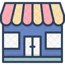 Shop Ecommerce Market Icon