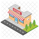 Store Shopping Mall Market Icon