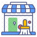 Store Cleaning Clean Icon