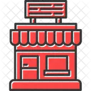 Store Building Ecommerce Icon