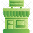 Store Building Ecommerce Icon