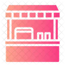 Store Food And Restaurant Food Stall Icon