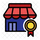 Shop Market Badge Icon