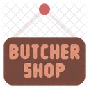 Flat Butcher Delicious Icon