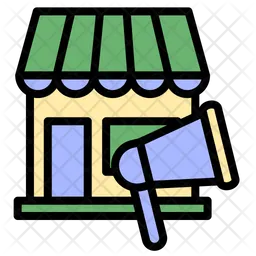 Store advertising  Icon