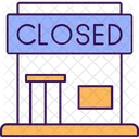 Store Close Market Outlet Icon