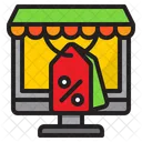 Discount Store Shopping Icon