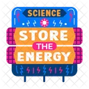 Store Energy Power Electricity Icon