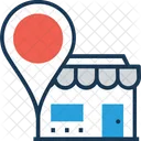 Store Location Map Icon