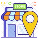 Market Place Outlet Storehouse Address Icon