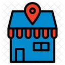 Store Location Shop Location Retail Place Icon