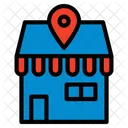 Store Location Shop Location Retail Place Icône