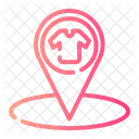 Store Navigation Pin Point Einkaufszentrum Symbol