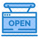 Store Open Shop Open Online Icon