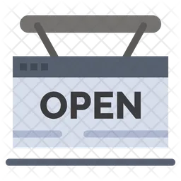 Store Open  Icon