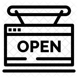 매장 오픈  아이콘