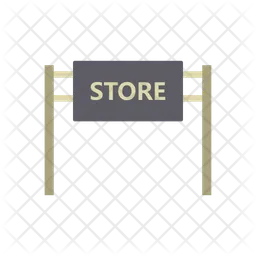 Store signboard  Icon