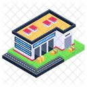 Depot Storehouse Building Warehouse Icon
