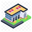 Depot Storehouse Building Warehouse Icon