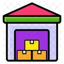 Warehouse Storehouse Building Icon
