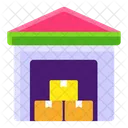 Warehouse Storehouse Building Icon