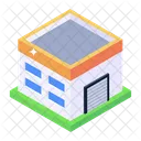 Warehouse Storeroom Building Storehouse Icon