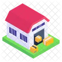 Warehouse Stockroom Storeroom Icon