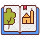Storey Book Color Book Picture Book Icon