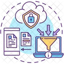Storing Contract Documents Icon