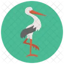 Stork Bird Icon