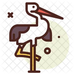 Stork  Icon
