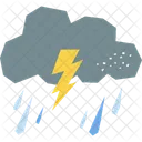 Storm Weather Pollution Icon