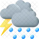 嵐、天気、雲 アイコン