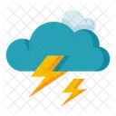 Storm Thunder Cloud Icon
