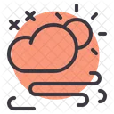 Storm Wind Cloud Icon
