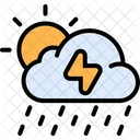 Storm Weather Cloudy Icon