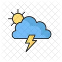 Storm Weather Forecast Icon