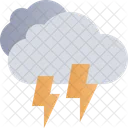 Storm Cloud Cloudy Icon