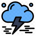 Cloud Insurance Storm Icon